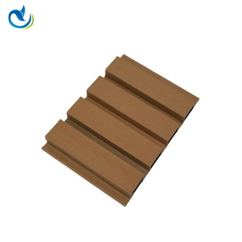 홈이 있는 판금 벽 클래딩 배경 PS 패널